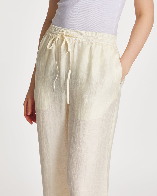 Dagmar Trousers Drawstring Vanilla 42