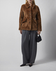 By Malene Birger Jakke Adeline Shearling Toffee 36