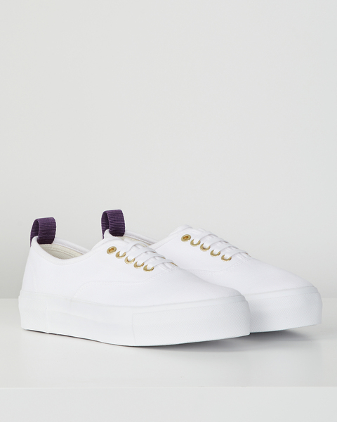 Sneakers Mother Canvas Vit 2