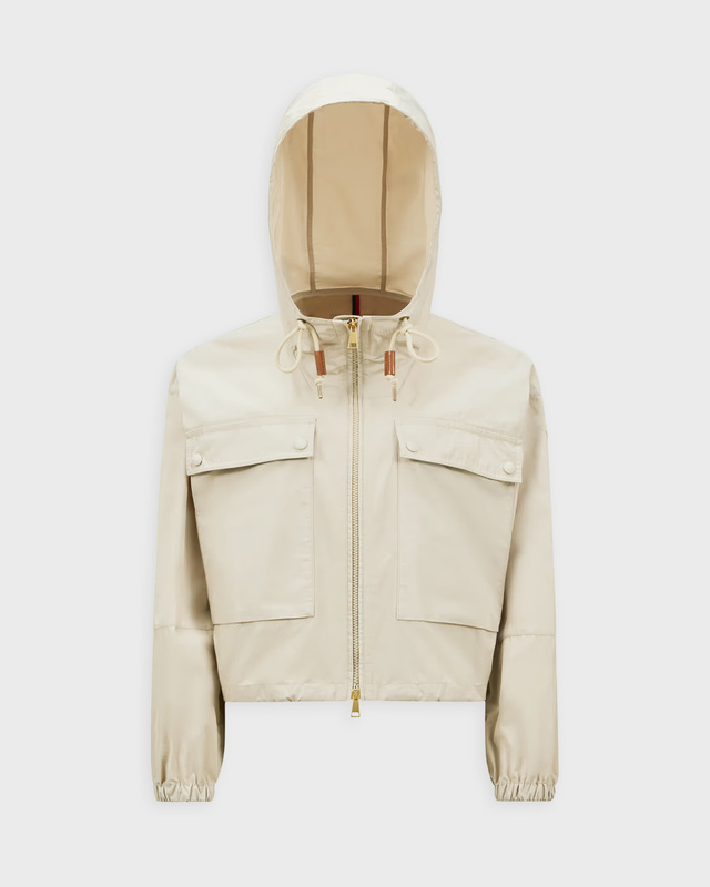 Moncler Jacket Sauvan Hooded Parka Beige MONCLER 3 (M/L)