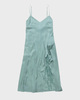 Acne Studios Klänning Satin Slip Sage 36