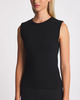 RÓHE Top Tight Rib Tank Black 34