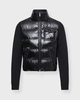Moncler Cardigan Padded Zip-Up Wool Pocket Black L