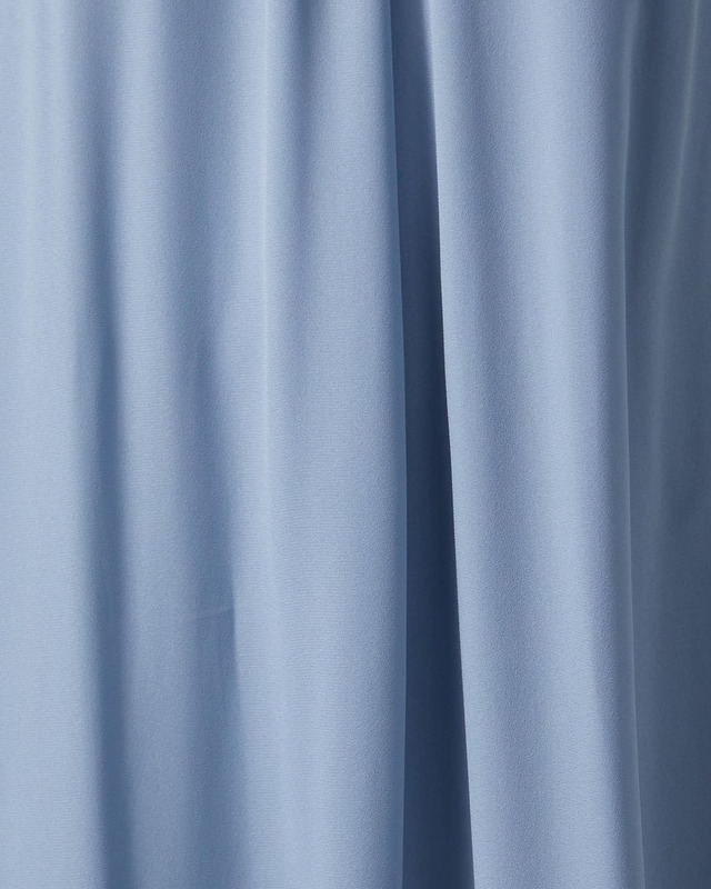 Malina Dress Sabrina Halterneck Ruffled Midi Sky S