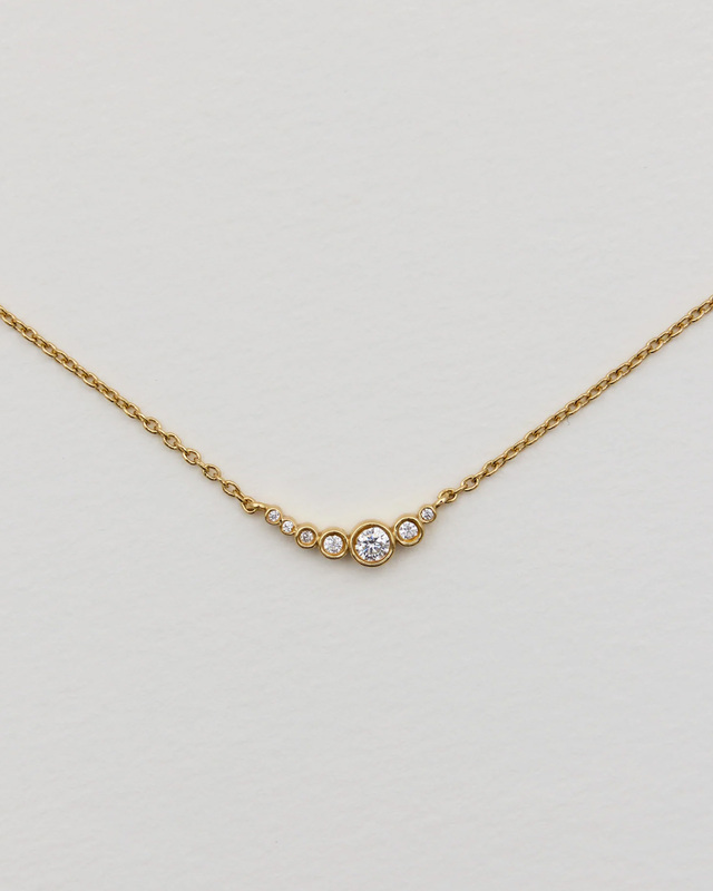 Ragbag Necklace Ottilia Gold Guld ONESIZE