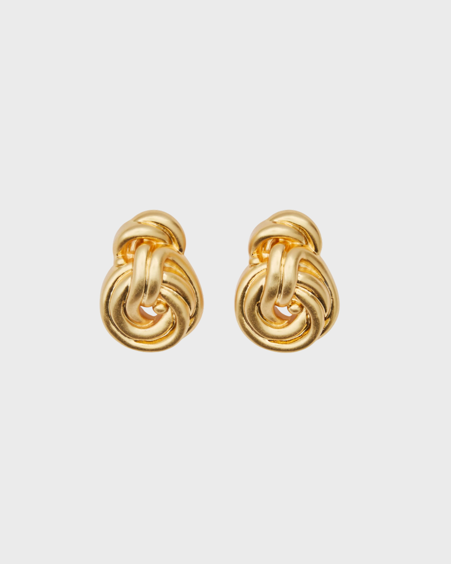Julietta Women's Gold Knot Earrings Onesize