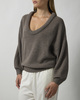 LISA YANG Sweater Doria Beige/Brown 0 (XS-S)