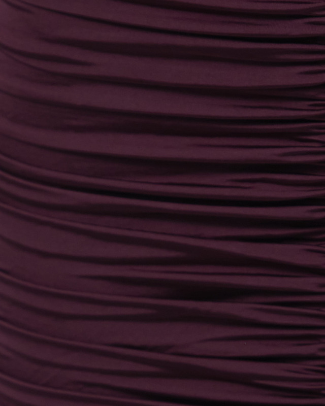 ROTATE  Kjole Gathered Maxi Burgundy 40