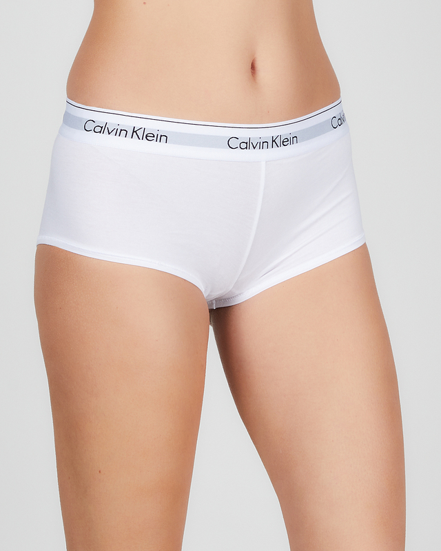 Calvin Klein Panty Boy Short White