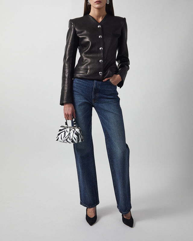 KHAITE Jacket Nara Black US 4 ( EUR 36)