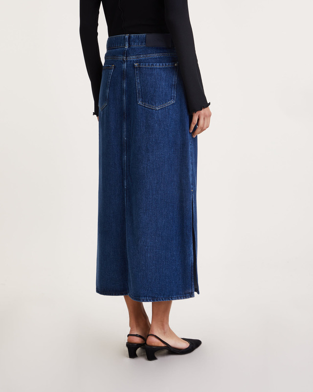 7 For All Mankind Kjol Maxi Bluenote Blå 28