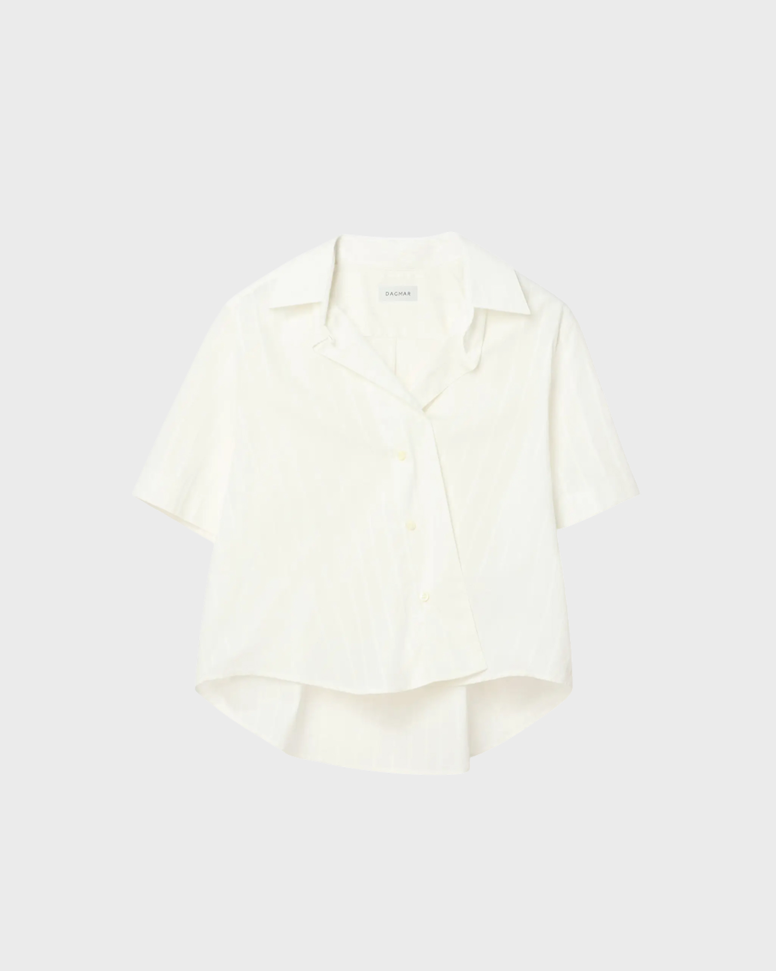 Dagmar Women's White Shortsleeve Shirt Vit 34