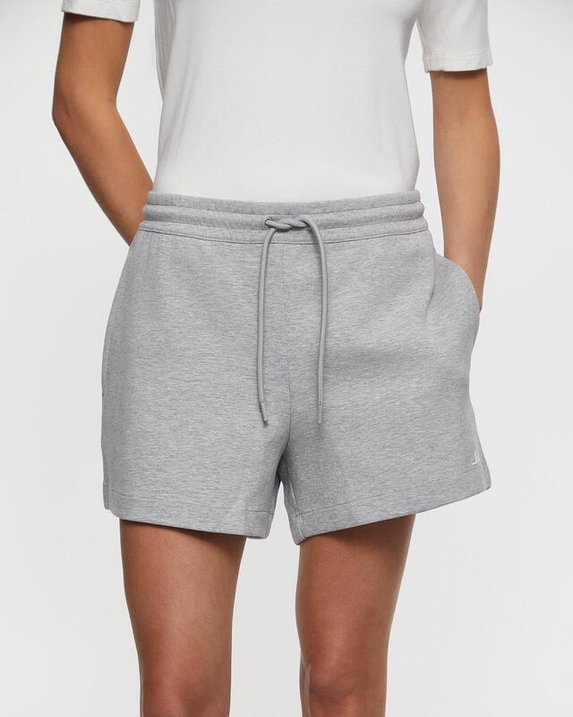 J Lindeberg Shorts Mikki Sweatshirt Ljusgrå S