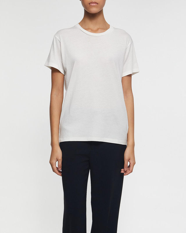 Éterne T-shirt short sleeve boyfriend Ivory L