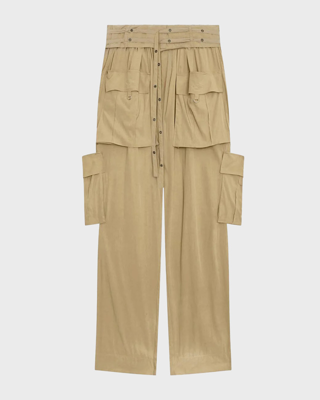 Isabel Marant Trousers Hadja Khaki FR 36 (EUR 34)