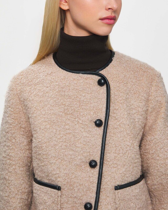 Malina Jacka Nylah Wool Blend Beige S