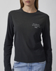 Acne Studios T-shirt Long Sleeve 1996 Stamp Faded Black L-XL