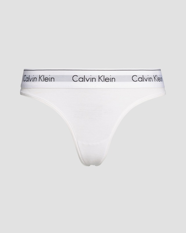 Calvin Klein Stringtrosa Vit S
