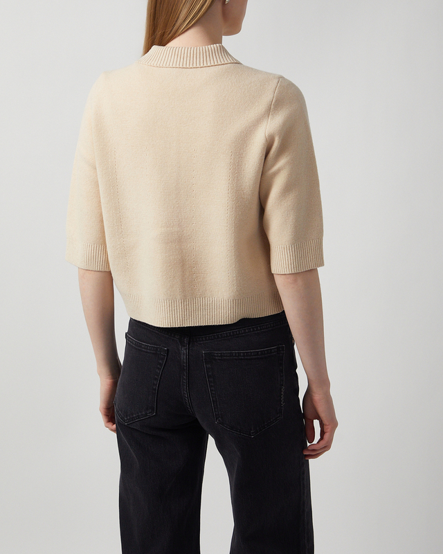 The Garment Cardigan Como Cropped Beige UK 8 (EUR 36)