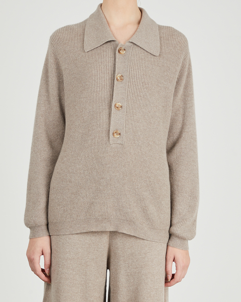 Cashmere Sweater Ashley Taupe 1