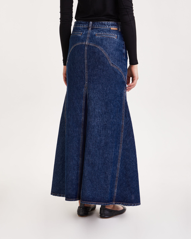 Zimmermann Skirt Luminosity Denim Maxi Saphire 1 (S-M)