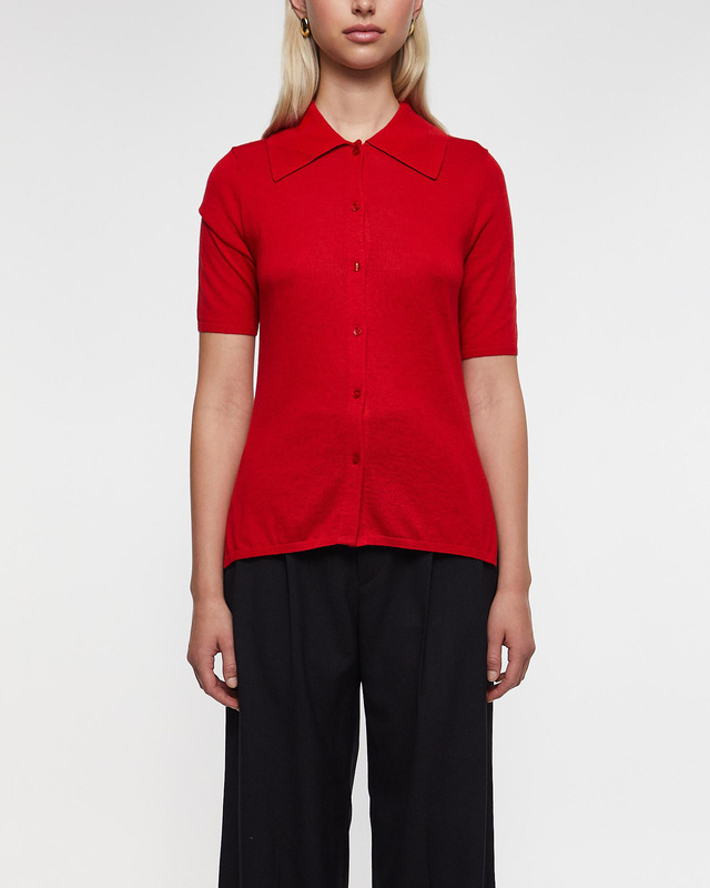 By Malene Birger Blouse Dotta Röd XL