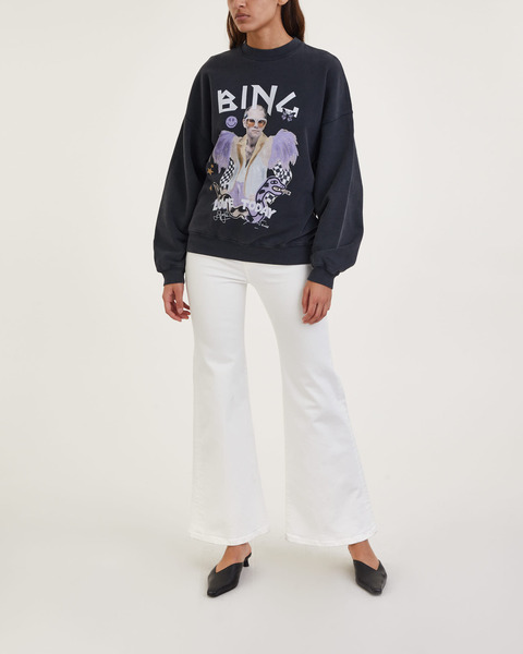 Tröja Harvey Crew AB X Elton John Washed black 2