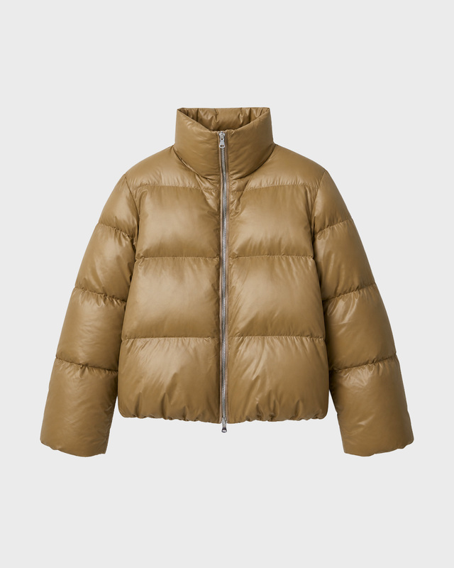 Wakakuu Icons Jacket Storm Puffer Short Beige XS