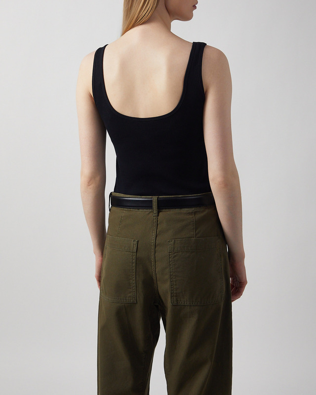 Wakakuu Icons Topp Cato Rib Tank  Svart XS