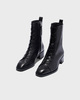Aeyde Ankle Boot Noel Calf Leather Black EUR 40