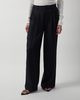 LISA YANG Byxor Wide Leg Tailored Silk Midnight 1 (S-M)