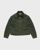 Acne Studios Jacket Washed Canvas Blouson Dark Green 38