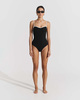 Seaquelle  Swimsuit New Ribbed Black L