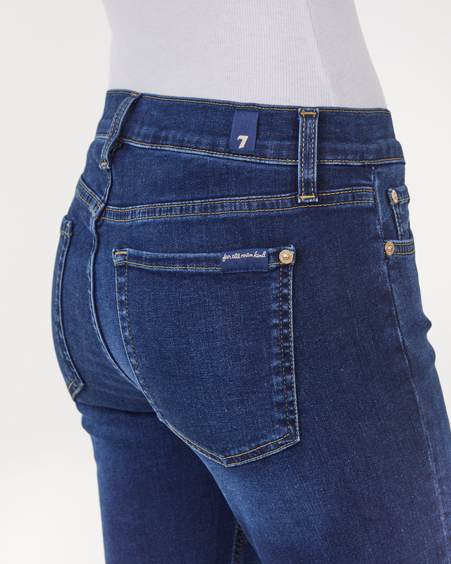 7 For All Mankind Jeans The Ankle Skinny Bair Eco Indigo 27