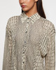 Acne Studios Skjorta Printet Button-Up Grå 40
