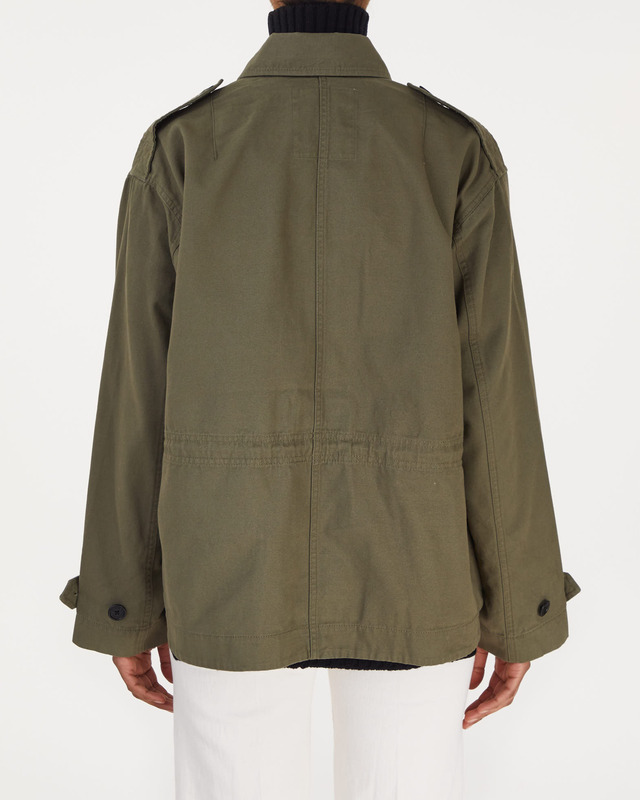 Zadig & Voltaire Jacket Kemi Canvas  Army M