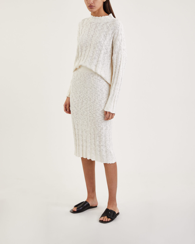 ONE and OTHER Kjol Beatrice Offwhite XL