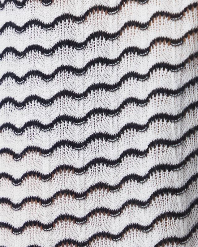 Dagmar Klänning Lace Shirt Vit/svart M