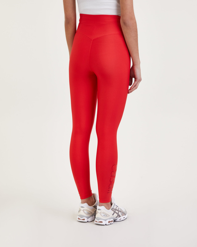 Casall Graphic High Waist Tights Röd 36