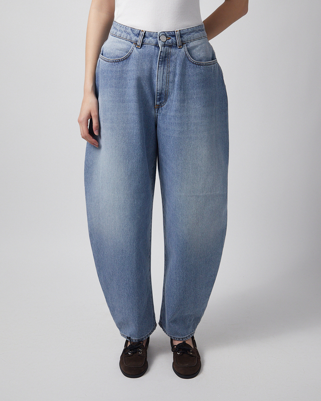 RÓHE Jeans Fransje Sculptural Denim Washed blue 38