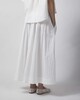 Dagmar Kjol Cotton Maxi Vit 34