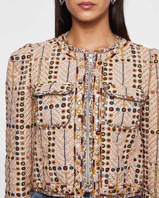 Isabel Marant Étoile Jacket Christy Ecru FR 44 (EUR 42)