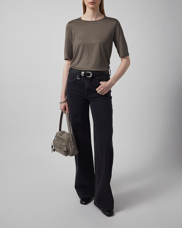 Filippa K T-Shirt Elena Tee Beige/grå L