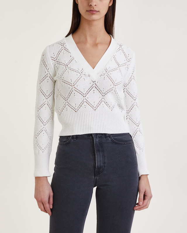 Max Mara Studio Top Tronto  Ivory L