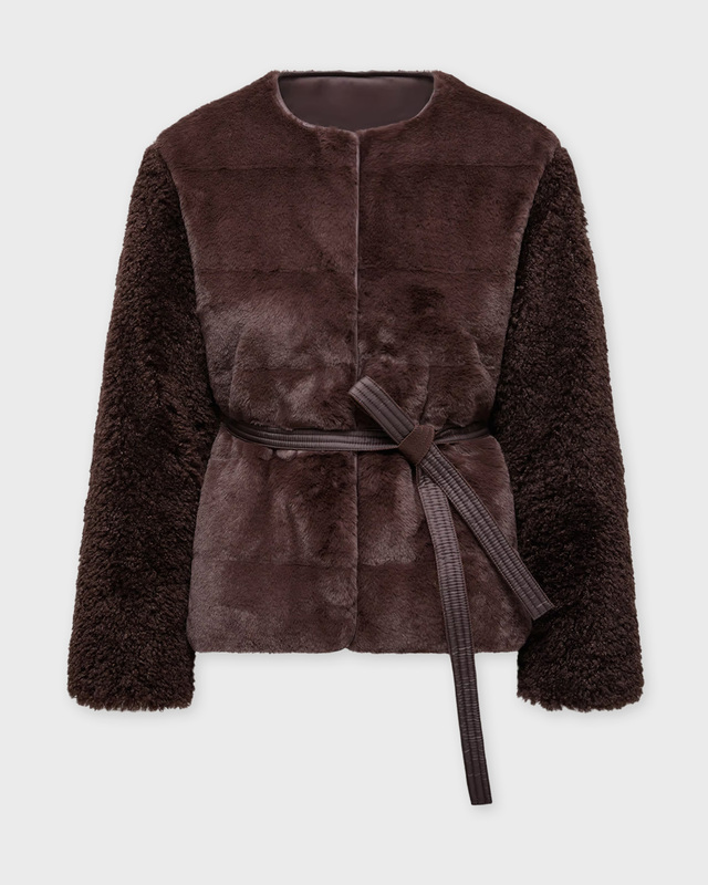 Moncler Jacket Jouillat Taupe MONCLER 1 (S)