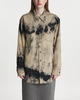 Acne Studios Shirt Denim Relaxed Tie Dye Svart/beige  S