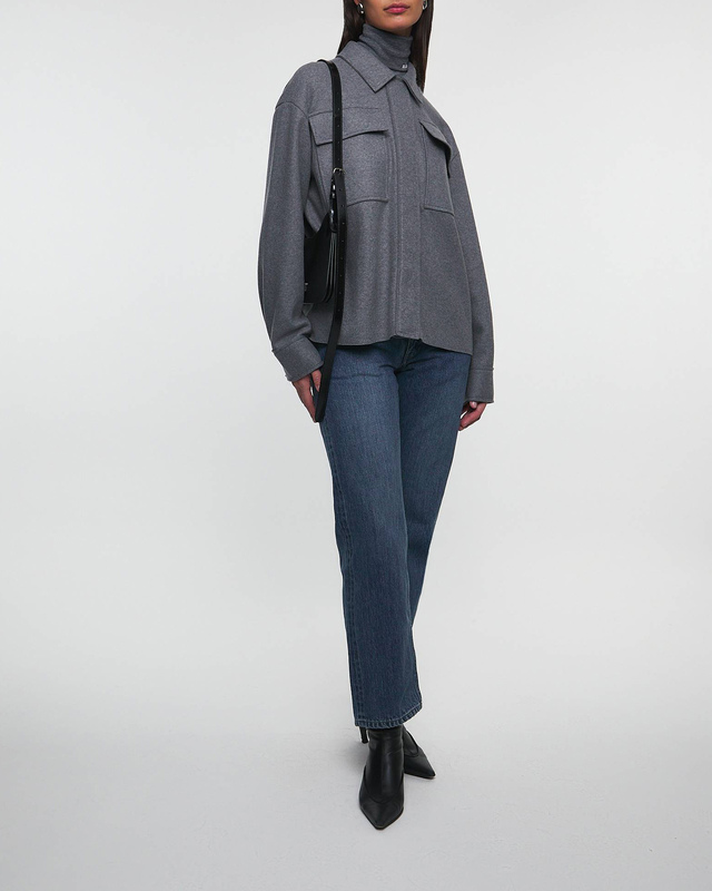 Jil Sander Skjorta Wool Blend  Beige 38