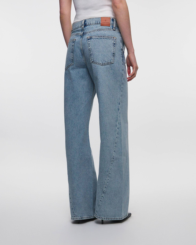 ANINE BING Jeans Briley Capri Blue Blå 30