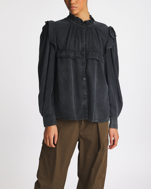 Isabel Marant Étoile Shirt Idety Faded black FR 42 (EUR 40)