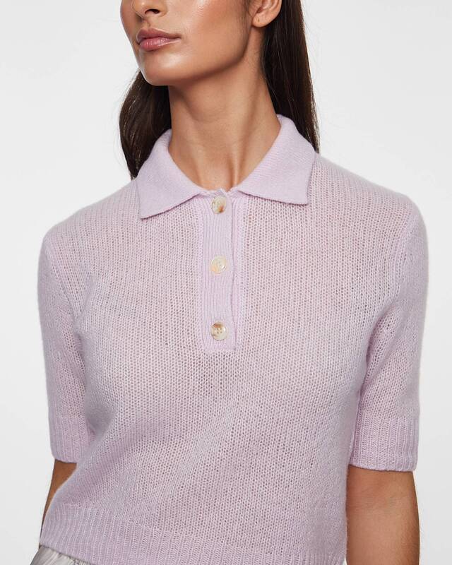 LISA YANG Tröja Masy Cashmere Silk Rosa 0 (XS-S)